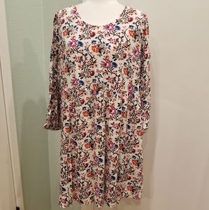 Old Navy Babydoll/Sheath Floral Dress NWT